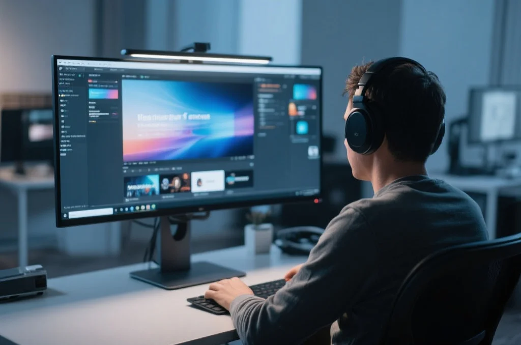 用户在桌面电脑上享受88彩的沉浸式娱乐体验